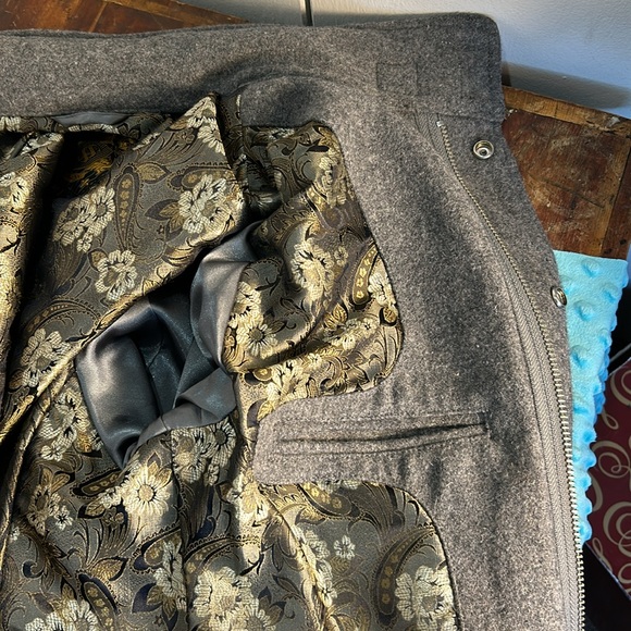 Subscript wool blend military style jacket - Picture 12 of 16